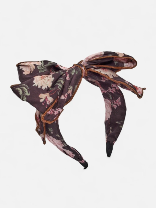 Royalfashion Пов'язка для волосся з бантиком у квіти