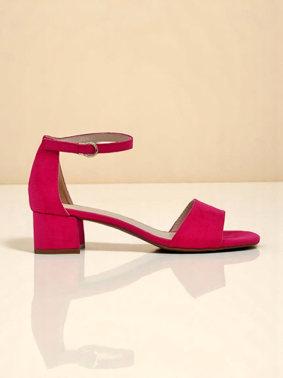 Royalfashion Damen Sandalen mit niedrigem Absatz SoftHeels