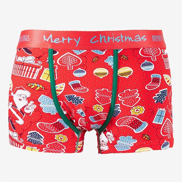 Herren Weihnachts Boxershorts - Unterwäsche