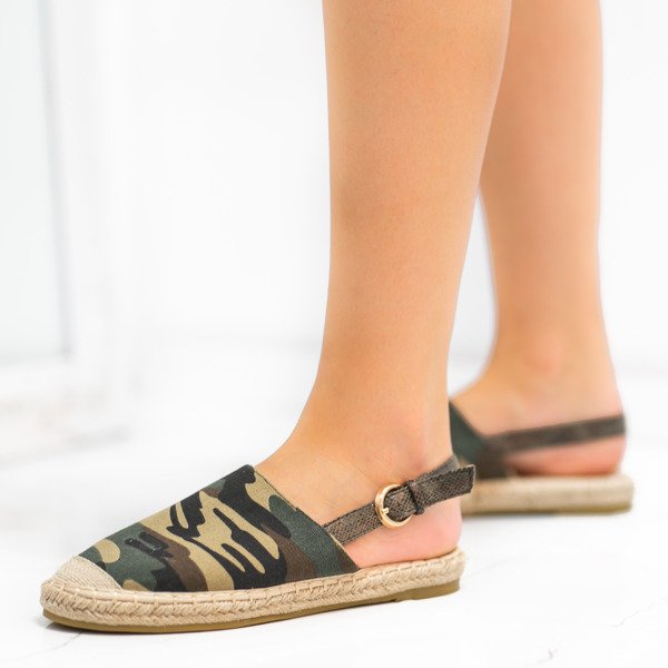 Daisy Espadrilles mit offener Ferse - Schuhe