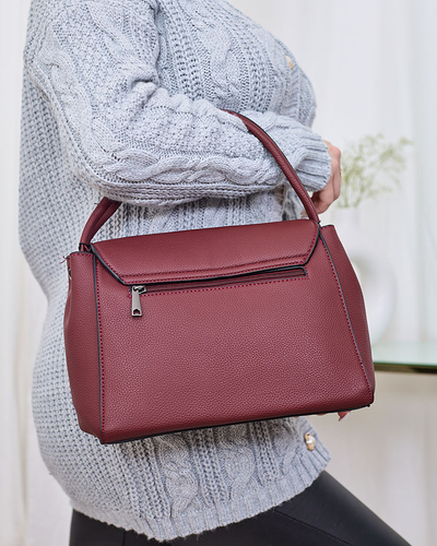 Royalfashion Maroon Damenhandtasche