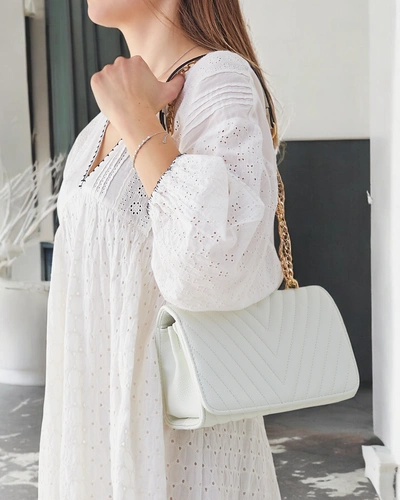 Royalfashion gestepptes kleines Damenhandtasche aus Eco-Leder