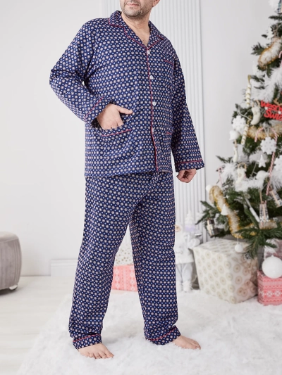 Royalfashion Herrenschlafanzug mit Druck
