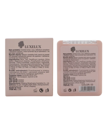 Luxelux Lidschattenpalette 01 5g