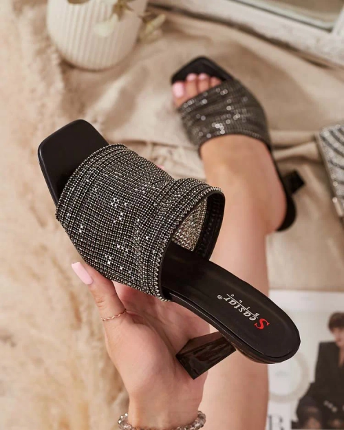 Жіночі босоніжки на шпильці Royalfashion