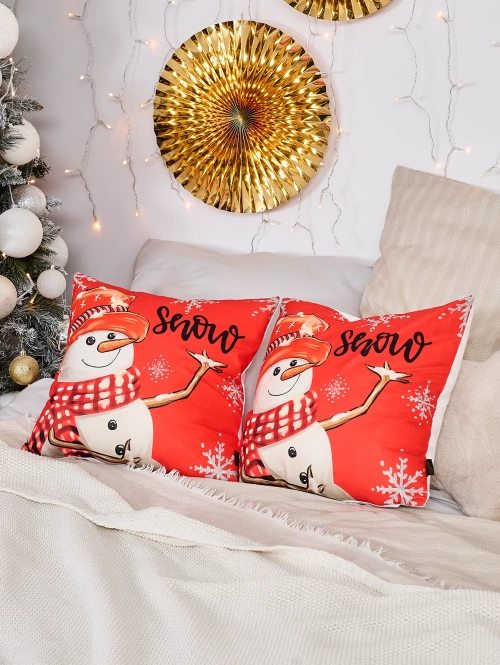 Royalfashion Декоративний різдвяний подушковий чохол