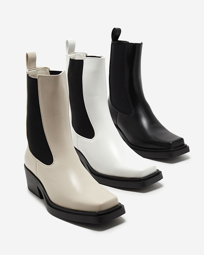 Beige Damen-Stiefel Darran - Footwear