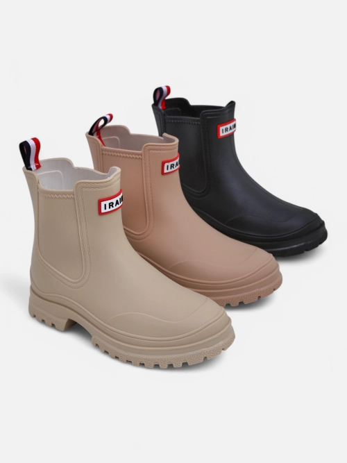 Royalfashion Жіночі гумові черевики на щиколотці Lamen