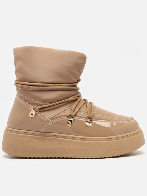 Жіночі снігоступи Royalfashion коричневого кольору Dabenda