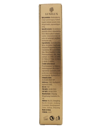 Luxelux Matte Lip Gloss 01 4,5 g
