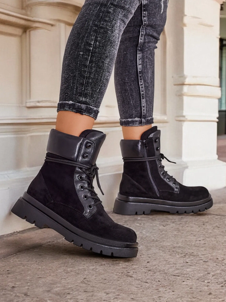 Royalfashion Damen Ankle Boots Workery Ferrinole