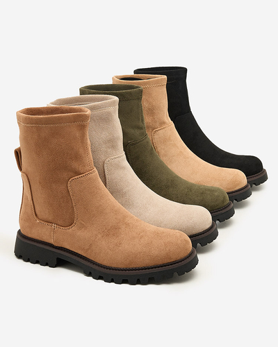 Royalfashion Gebimma Damenstiefel aus Öko-Wildleder