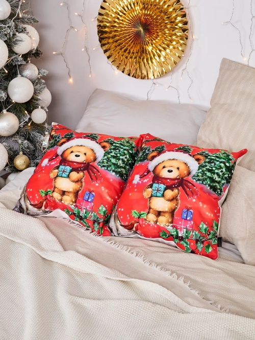 Різдвяна розкішна різдвяна подушка