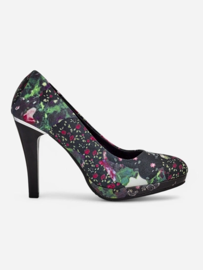Royalfashion Damen Floral-High-Heels Floweere