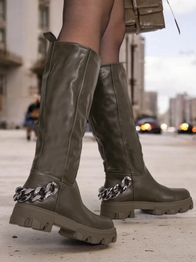 Royalfashion Women's Defesisa High Boots