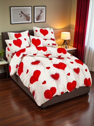 Royalfashion Gemusterte Bettwäsche 160x200 3-teiliges Set