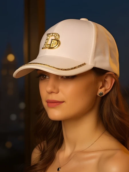 Royalfashion Cap mit Strasssteinen Glam Dash