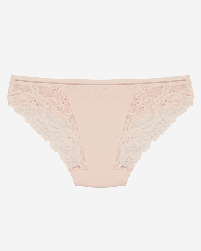 Damen-Spitzenhöschen in Rosa- Unterwäsche