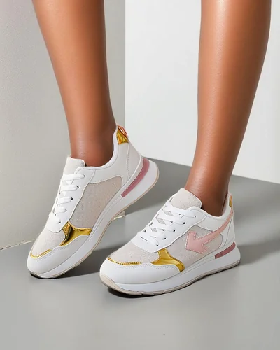 Royalfashion Damensneaker im sportlichen Stil mit Glitzer Berilane