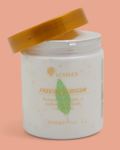 Luxelux FREESIA BLOSSOM Körperbalsam mit grünem Tee und Honig 250 ml