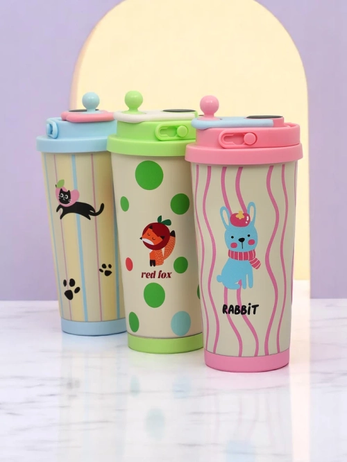 Royalfashion Термокружка з виливом та сенсором температури Симпатичні тварини