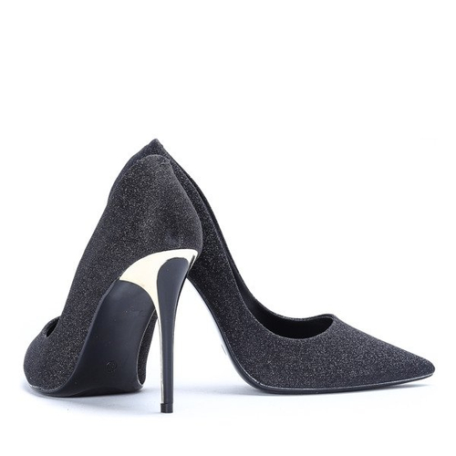 Чорні туфлі на шпильці з блиском Cassidy - Взуття