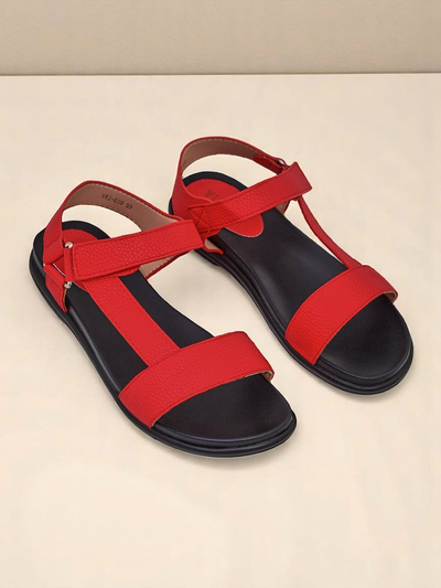 Royalfashion Damensandalen mit flacher Sohle Lillia