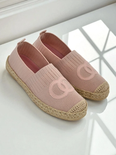 Damen Theodora Espadrilles rosa aus ökologischem Wildleder, flach