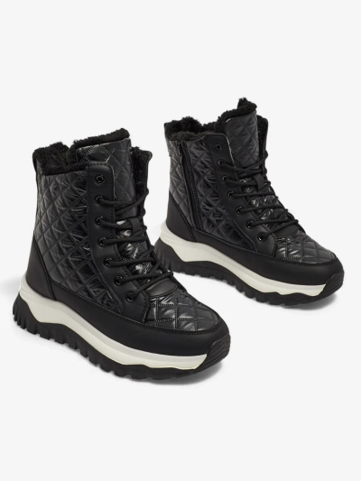 Gesteppte Damenstiefel im Schneestiefel-Stil Rimea