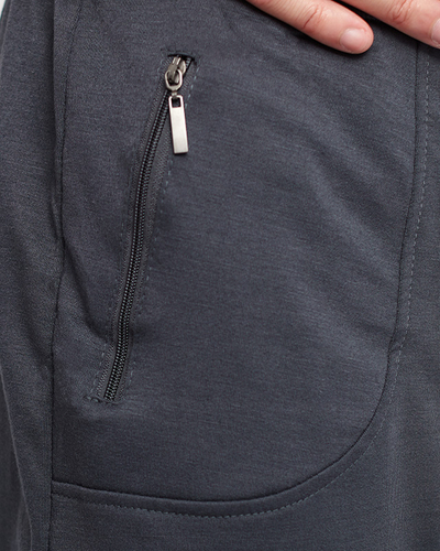 Marineblaue Herren-Jogginghose mit Taschen - Kleidung