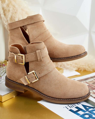 Royalfashion Damen Geronsa Cutout-Stiefel