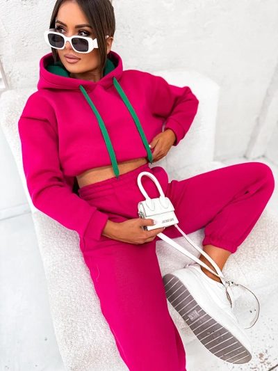 Royalfashion Damen-Sweatshirt-Set aus Baumwolle