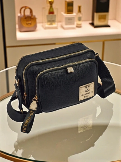 Kleine Damenhandtasche aus Öko-Leder Hidden Vibe
