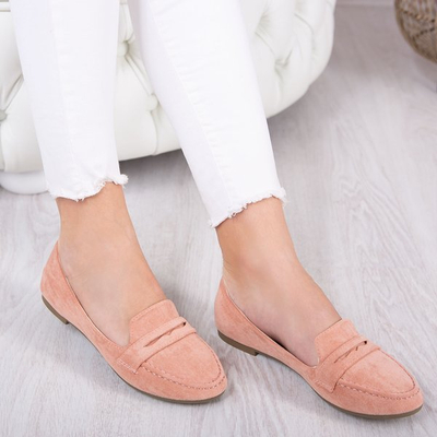 Rosa Mokassins mit runder Spitze Francis - Footwear 1
