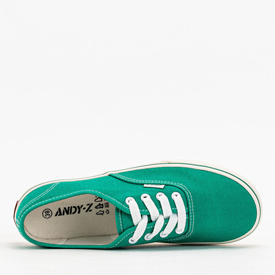 Hellgrüne Damenturnschuhe Lifeda - Schuhe