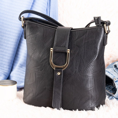 Schwarze kleine Damenhandtasche - Handtaschen
