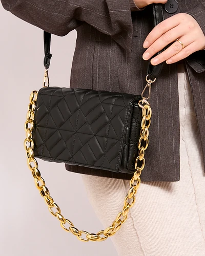 Royalfashion Damen gesteppte Handtasche in kleiner Größe