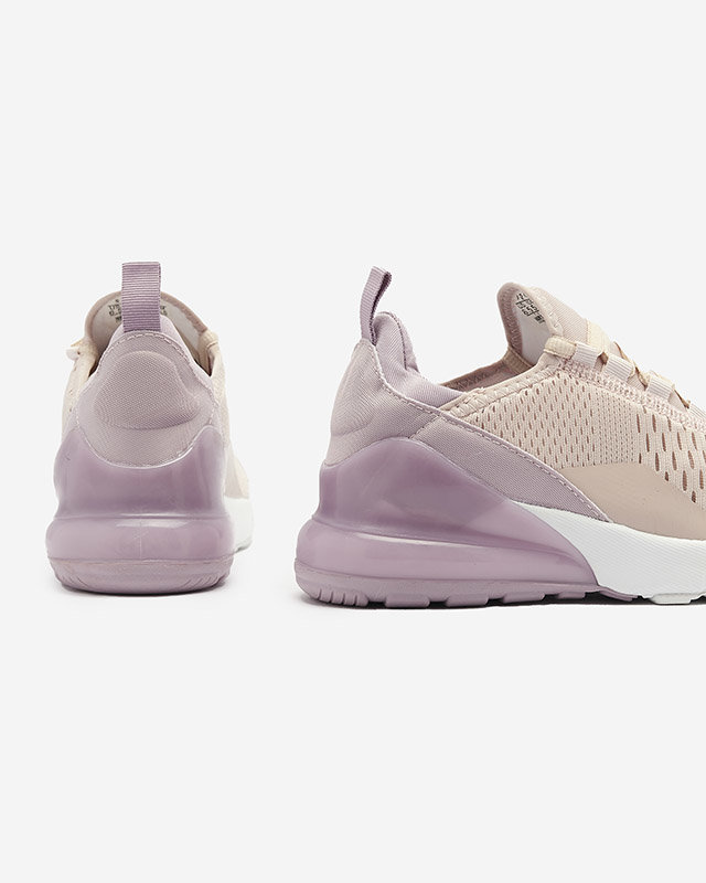 OUTLET Royalfashion Hellrosa Damen-Sportschuhe aus Stoff Tayrio