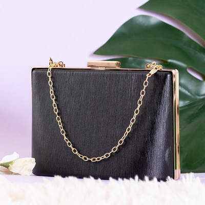 Kleine schwarze Clutch - Handtaschen