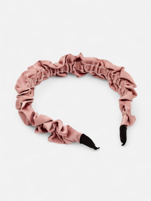 Royalfashion Пов'язка для волосся зі збиранням і перлинками