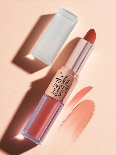 Matt Lippenstift in Stift- und Flüssigform 2-in-1 Strawberry Mousse