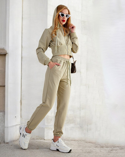 Royalfashion Damen-Sweatshirt-Set aus Baumwolle