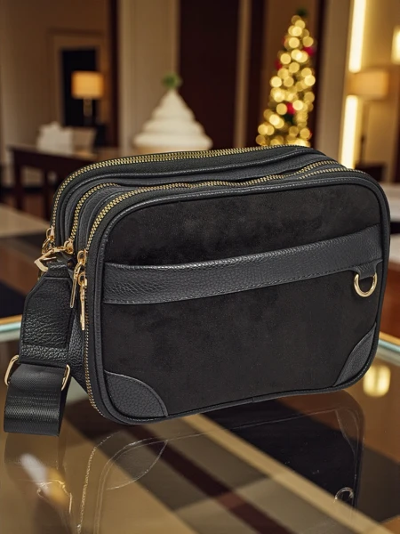 Kleine Damenhandtasche aus Öko-Leder Merlina