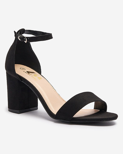 Damen-Sandalen auf einem Pfosten in schwarz Xiadia- Footwear