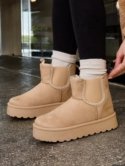 Royalfashion Kurze Damen Schneestiefel Vierris
