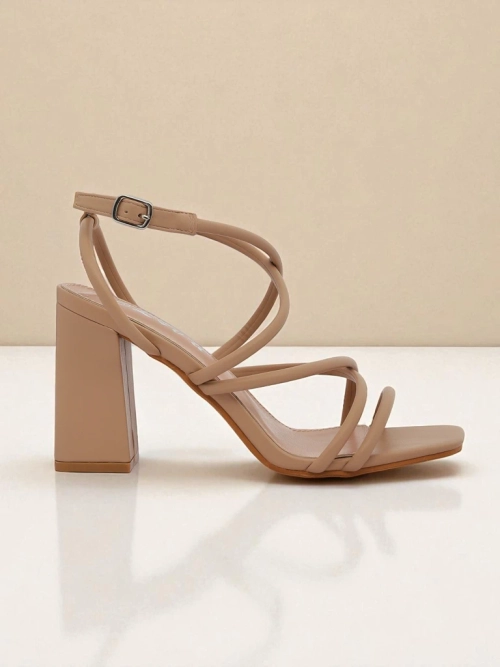 Royalfashion Жіночі босоніжки на блочному підборі Elysia