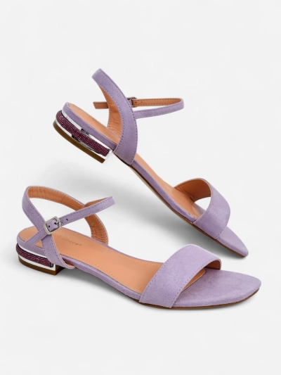 Royalfashion Damen Sandalen auf flacher Sohle Aronies