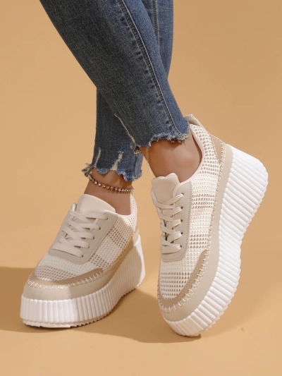 Royalfashion Damen Plateau-Sneaker Siserra