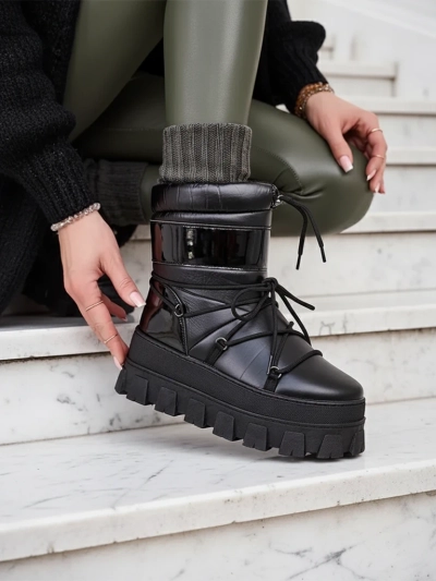 Royalfashion Damen Schneestiefel Focope