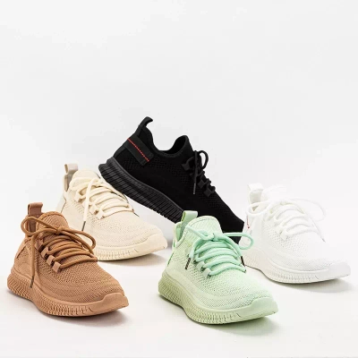 OUTLET Weiße Sportschuhe für Damen Vaileno - Schuhe